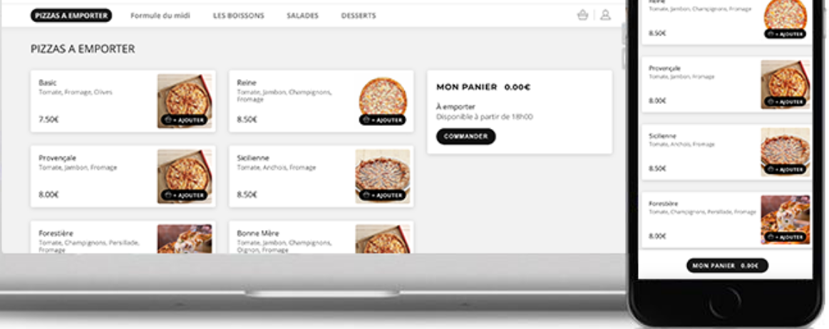 Menu QR code, Sherbrooke