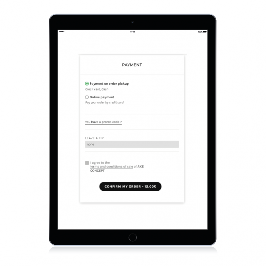 Deliver, order